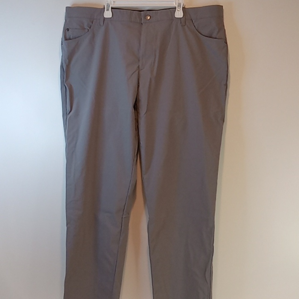 Adidas Golf 5 Pocket Pants Tapered Fit Men's Size W40×L30 Cargo Pants EUC NICE!
